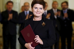 Lenkijos premjerė aštriai pasisakė apie ES migrantų politiką