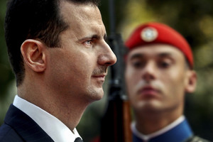 B. al Assadas teigia negalįs atsistatydinti, kol nenugalėta IS