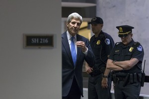 Johnas Kerry: „IS įveiksime daug greičiau nei „Al Qaeda“