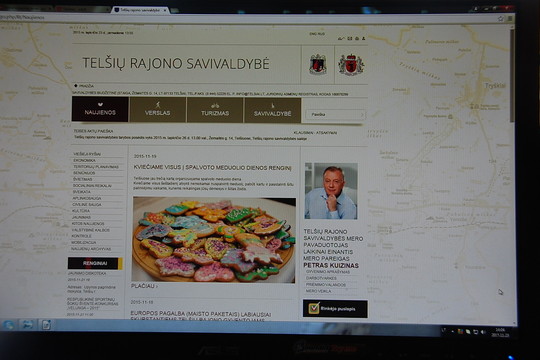 Telšių savivaldybės svetainėje neatsirado vietos naujajam merui?