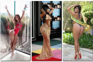 10 garsenybių, turinčių gražiausius užpakaliukus pasaulyje