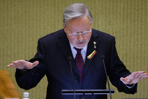 Seimo kirtis V. Landsbergiui: jam nebus skirta Laisvės premija