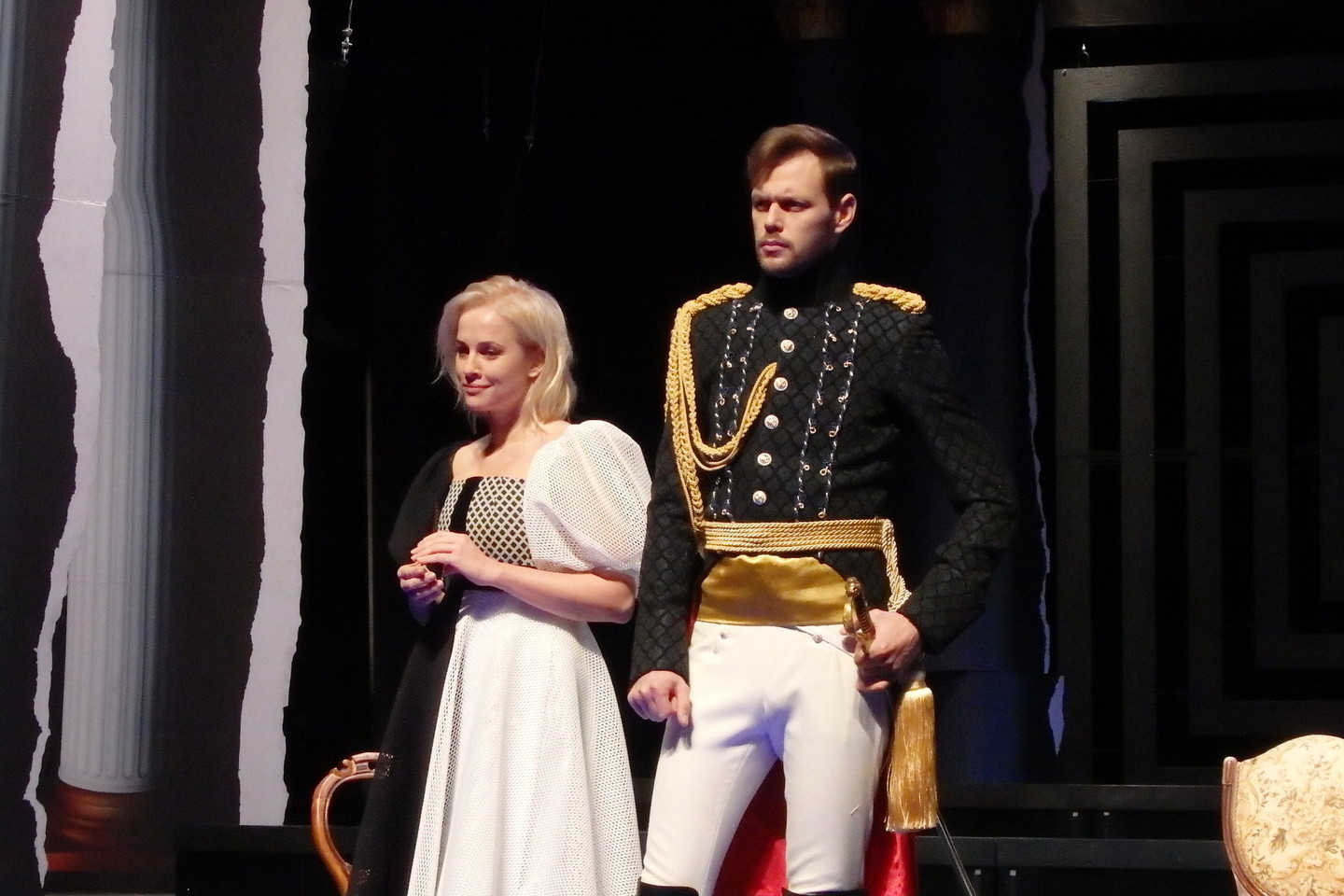 „Karalienė Luizė“ – pirmoji premjera po rekonstrukcijos atgimusiame Klaipėdos dramos teatre.<br>A.Pilaitienės nuotr.