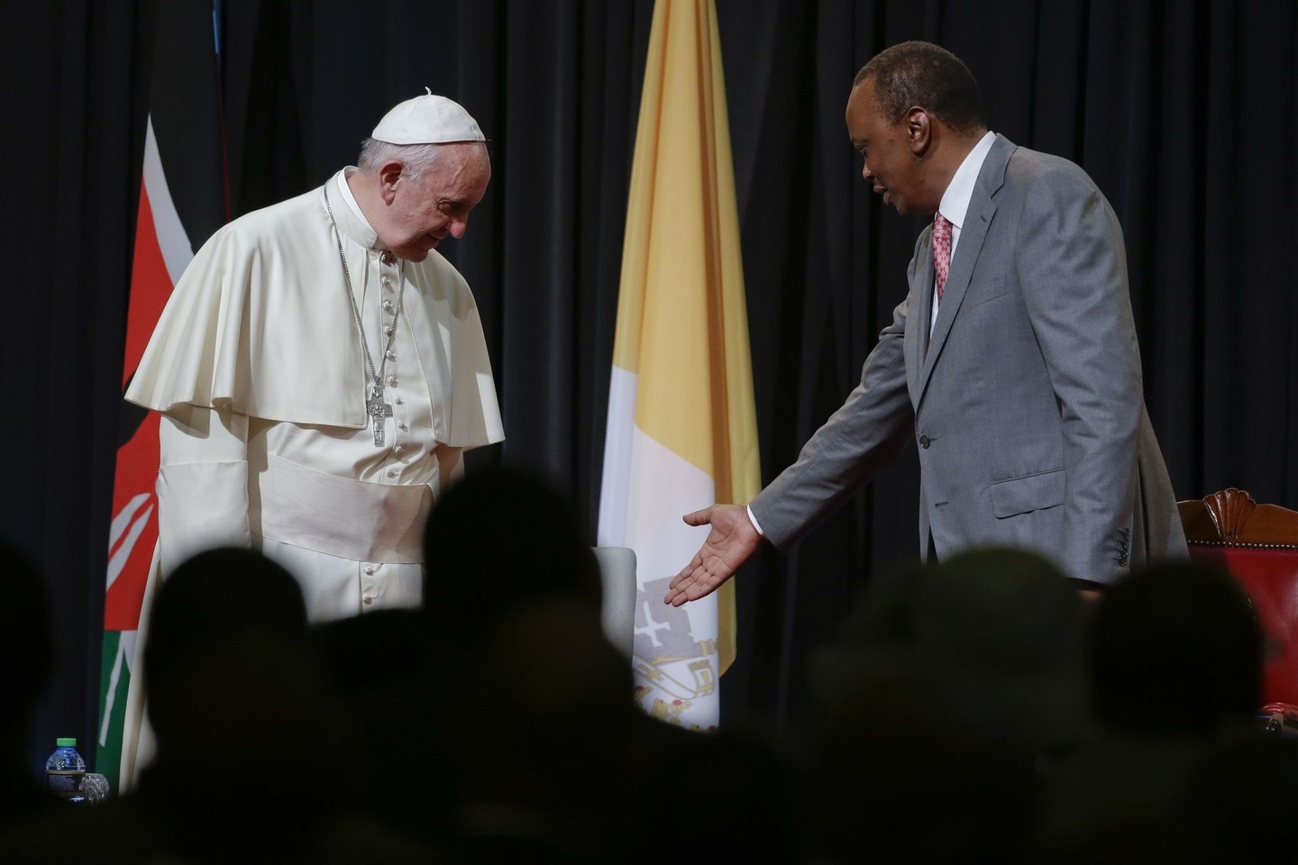 Popiežius Pranciškus vieši Kenijoje.<br>AP nuotr.