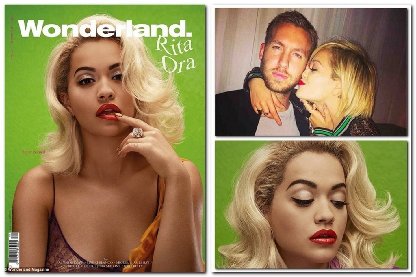 Rita Ora žurnalo viršeliui prakalbo apie skaudžiai nutrūkusius santykius su Calvinu.