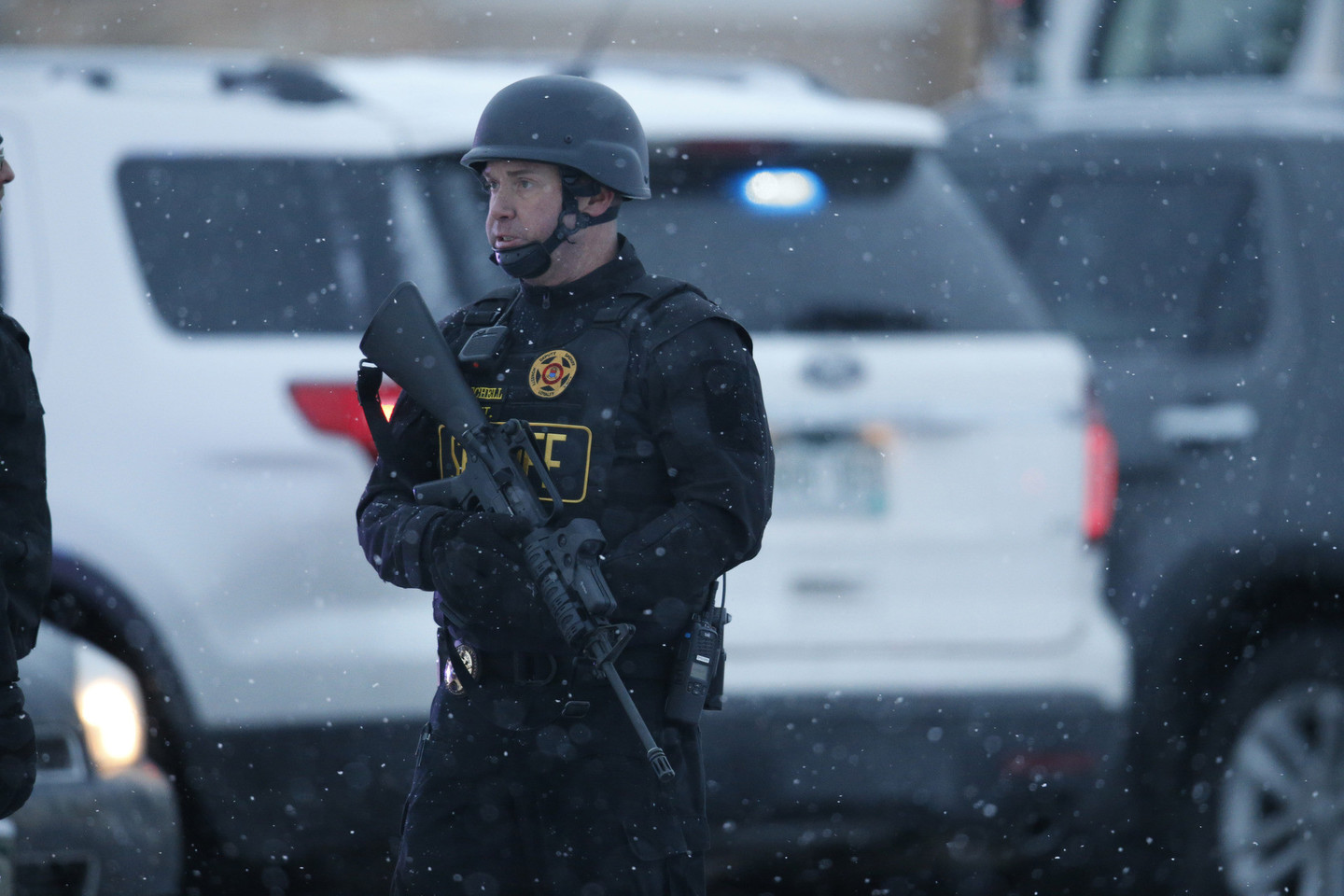 Kolorado Springse surengtų šaudynių metu žuvo trys ir buvo sužeisti dar devyni žmonės.<br>AP nuotr.