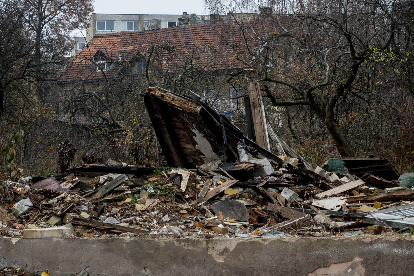 Šalia geležinkelio stoties esančio Naujininkų rajono nederėtų, kaip yra įprasta, vadinti padugnių lizdu.<br>V.Ščiavinsko nuotr.
