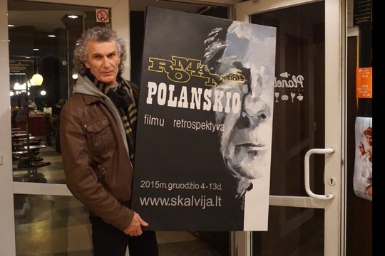 Vidas Drėgva: „Kino filmų afišoms esu ištapęs kilometrus drobės“