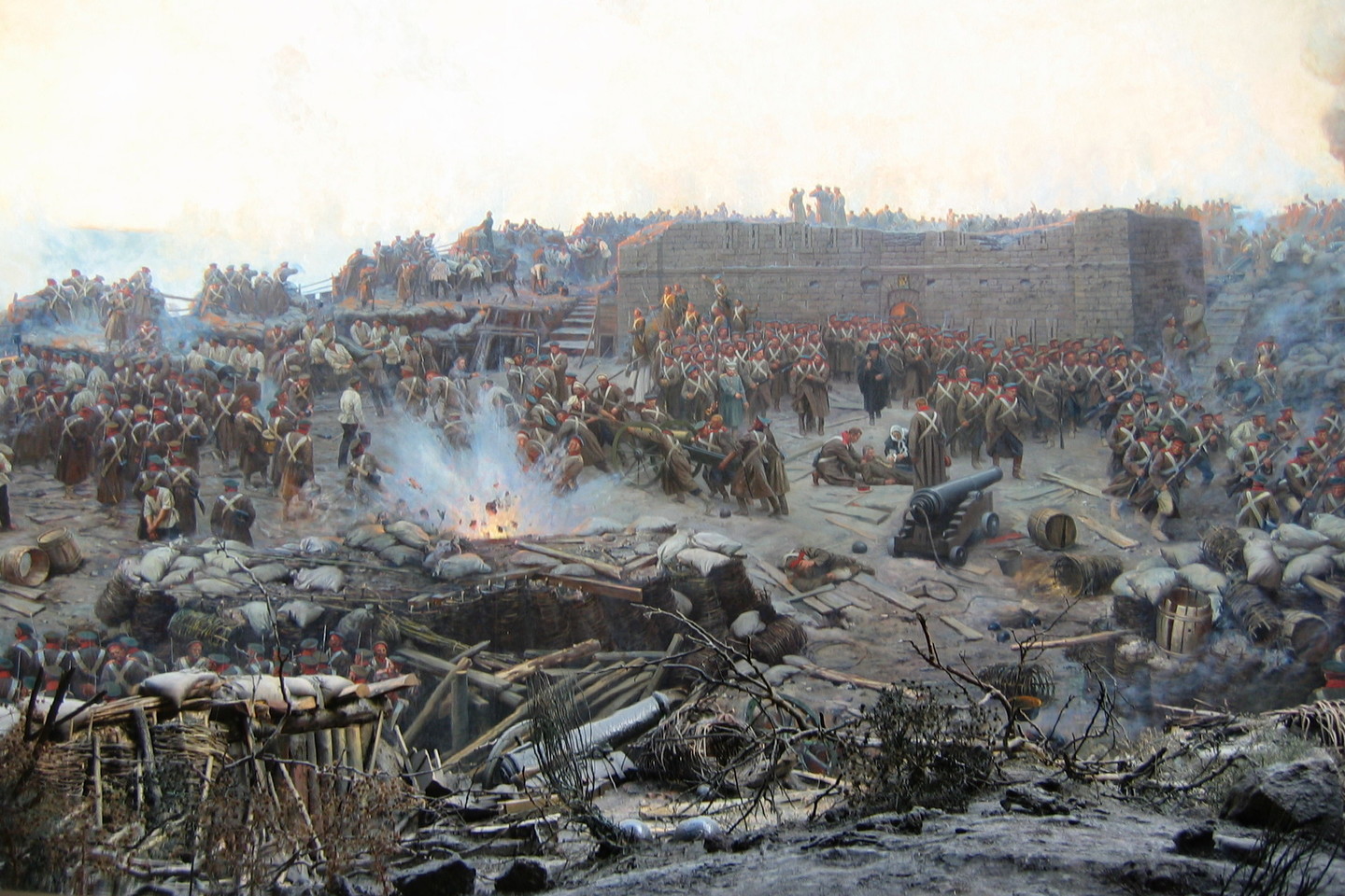 1853 – 1856 m. Krymo karas. Mūšis dėl Sevastopolio.<br>ViDA Press nuotr.