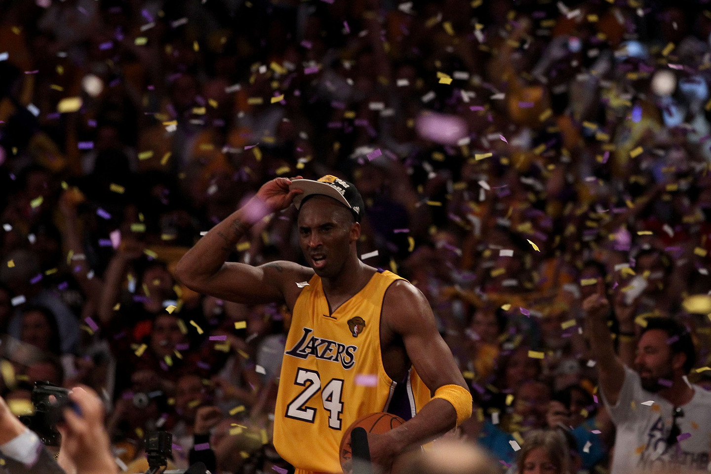 Paskutinį kartą K.Bryantas NBA triumfavo 2010 metais.<br>AFP Scanpix nuotr.