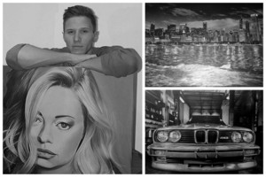 Jauno kauniečio ant sienų nutapyti paveikslai užgniaužia kvapą