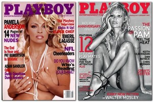 Pamela Anderson bus paskutinė nuoga pozavusi „Playboy“ gražuolė
