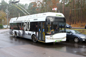 Kauno gatvėse pasirodė išskirtinis troleibusas, sužavėjęs visus