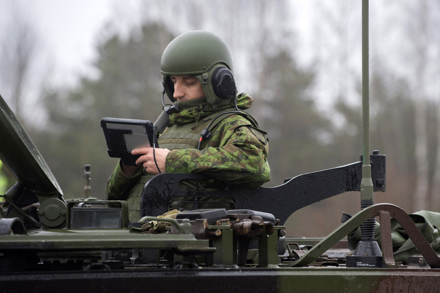 Bendra visų Lietuvos kariuomenės savaeigių minosvaidžių modernizavimo sutarties vertė – apie 6,6 mln. eurų.<br>KAM nuotr.