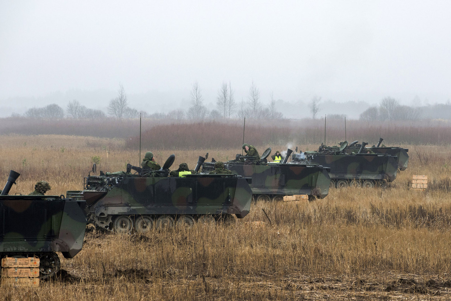 Bendra visų Lietuvos kariuomenės savaeigių minosvaidžių modernizavimo sutarties vertė – apie 6,6 mln. eurų.<br>KAM nuotr.