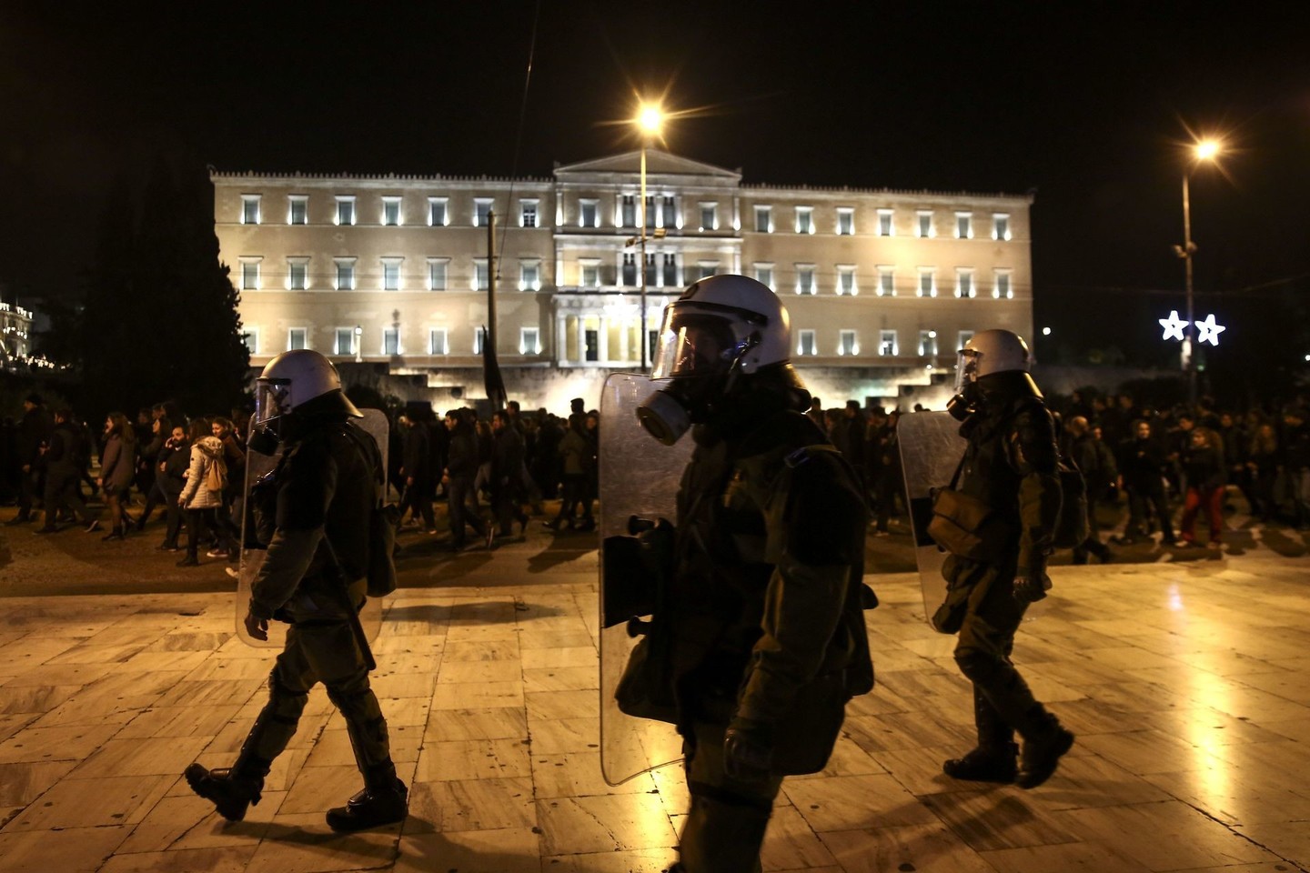 Graikijos sostinėje – neramu.