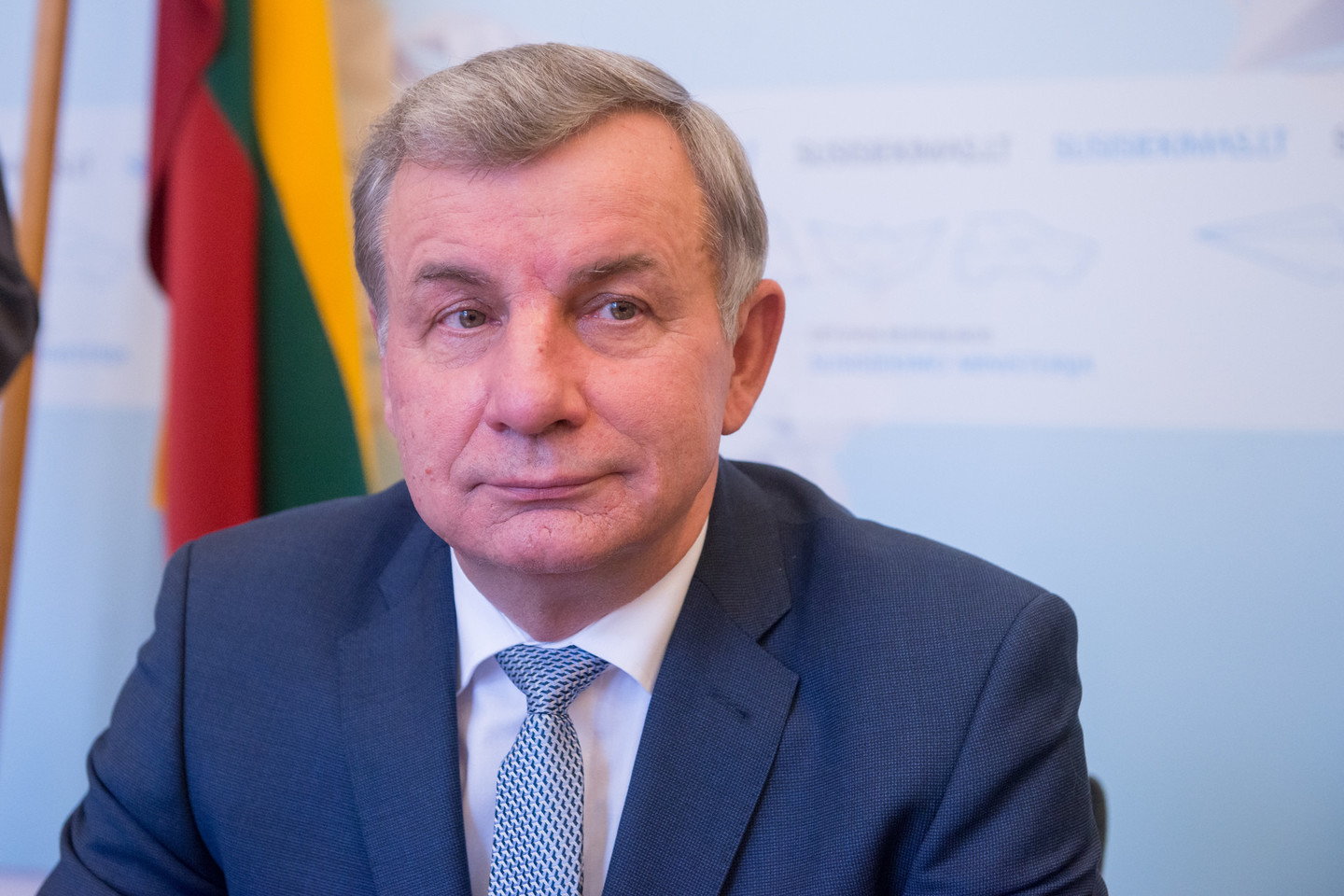 Susisiekimo ministras R.Sinkevičius.