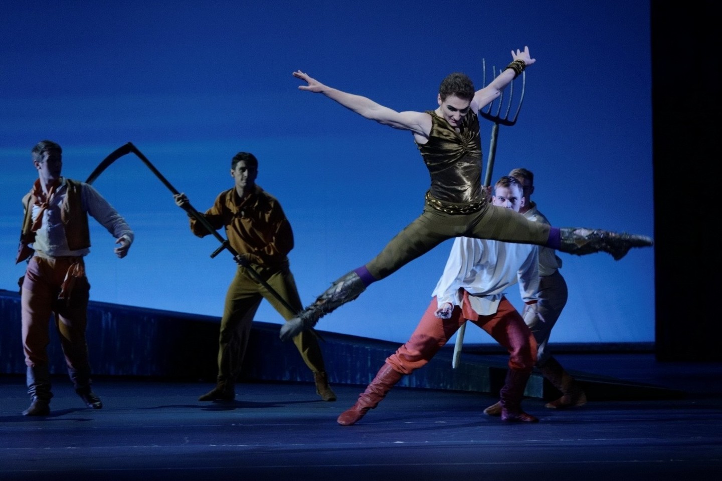 Naujausias G.Žukovskio vaidmuo – Žilvinas balete „Eglė žalčių karalienė“.<br>M.Aleksos nuotr.