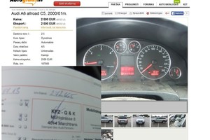 Naudotos „Audi“ pardavėjas apgavystę išdavė kvailiausiu būdu