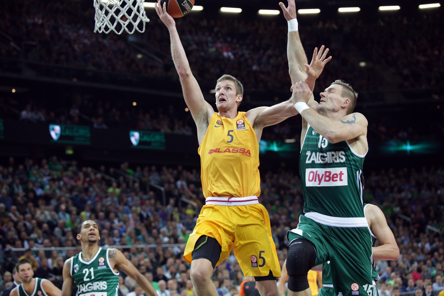 Kauno „Žalgirio“ ekipa antrąkart šį sezoną kovos su „Barcelona“ krepšininkais.