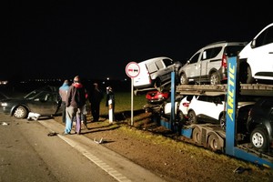 Kelyje „Via Baltica“ – didelė avarija, žuvo moteris