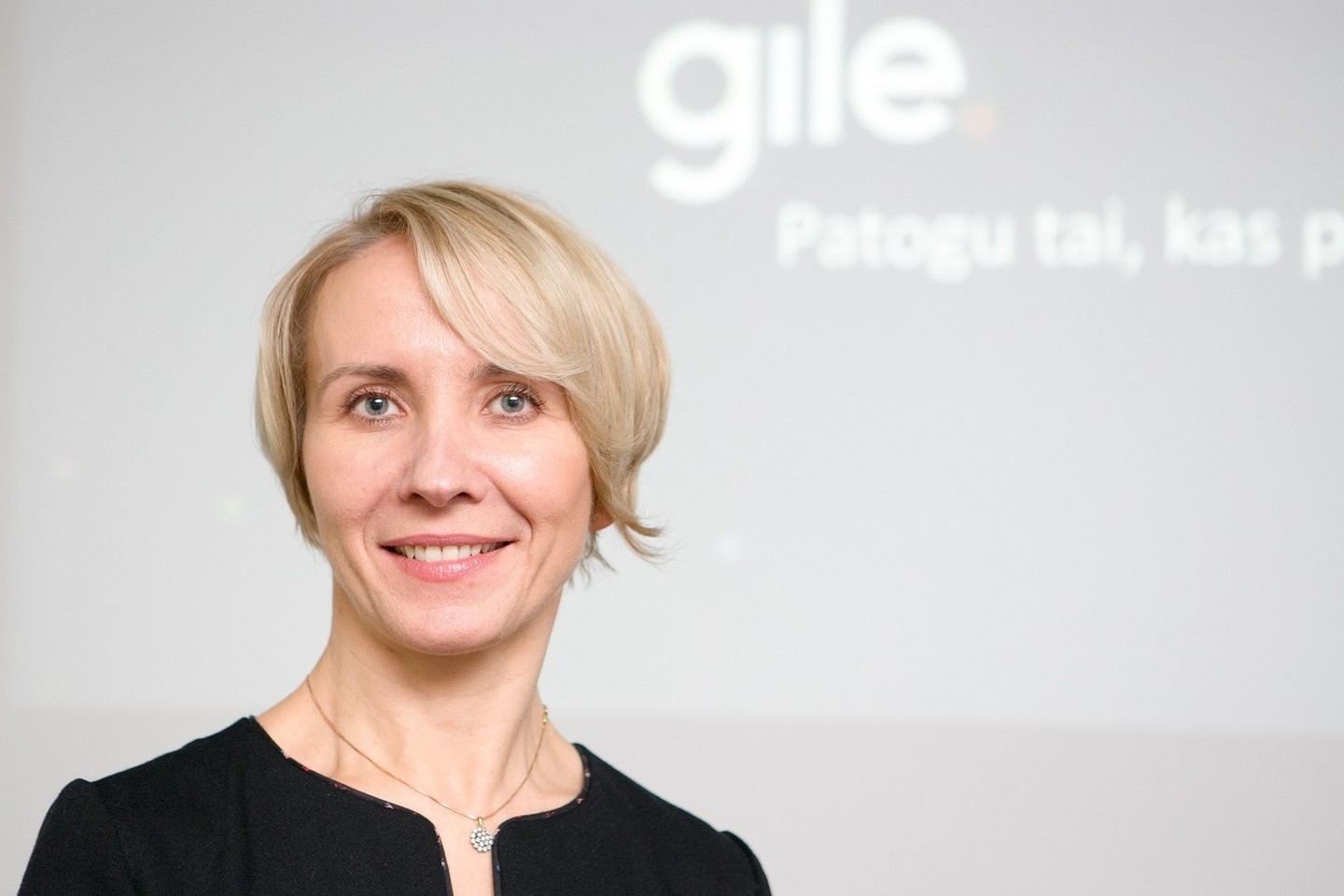 ESO Paslaugų tarnybos vadovė Dalia Andrulionienė.<br>Organizatorių nuotr.