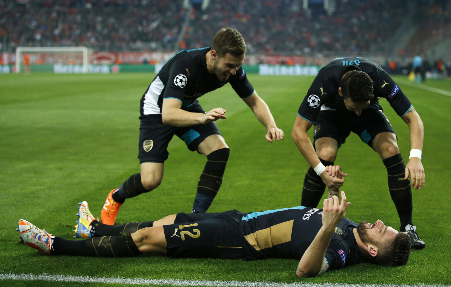 „Arsenal“ buvo būtina pergalė.<br>Reuters/Scanpix nuotr.
