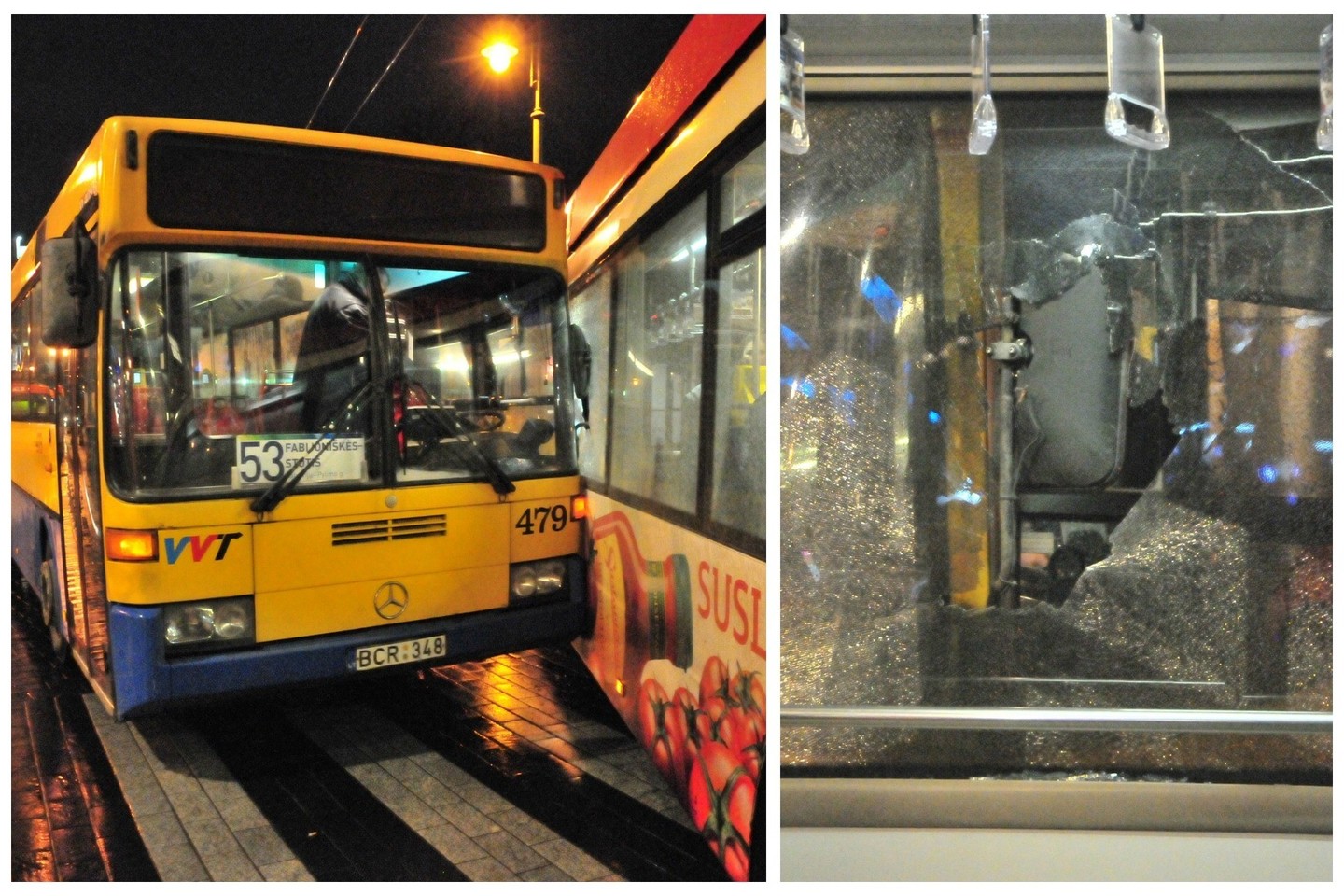 Gedimino prospektą ir Vilniaus gatvę užkimšo susidūrę troleibusas ir autobusas.<br>A.Vaitkevičiaus nuotr.