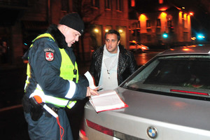 Vilniuje girtas prie BMW vairo įkliuvo dainininkas Radžis