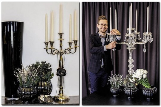 Šįmet Kalėdoms eglę ir namus madinga puošti juodai