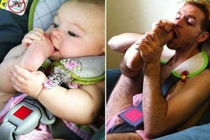 Griūk iš juoko: suaugusieji atkūrė savo vaikystės nuotraukas