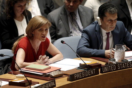 JAV ir Rusija Jungtinėse Tautose susipliekė dėl Ukrainos