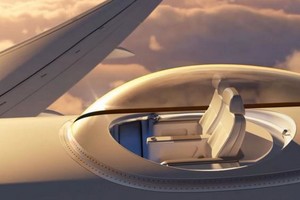 Nauja pramoga turtuoliams: skrydis ant orlaivio stogo