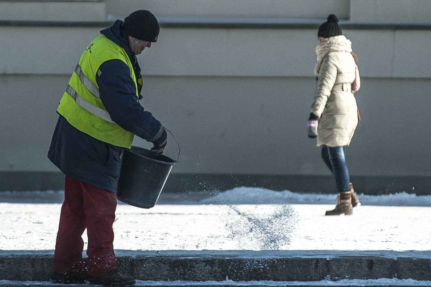 Baltarusiška druska yra pigesnė.