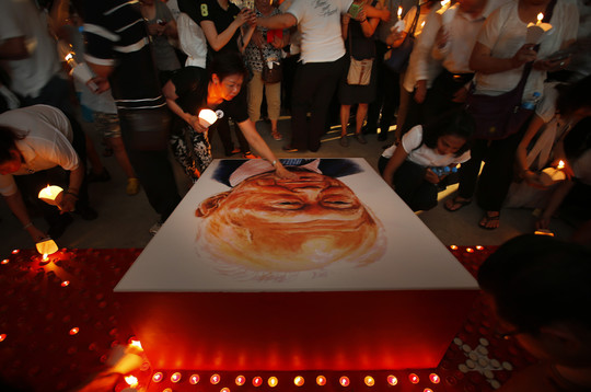 Mirė pirmasis Singapūro premjeras Lee Kuan Yew.<br>AP nuotr.