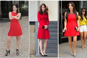 Ta pati suknelė, tik kita panelė: kam drabužis tiko labiausiai?