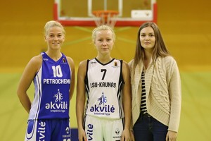Trijų Kauno „Žalgirio“ žaidėjų merginos – krepšininkės
