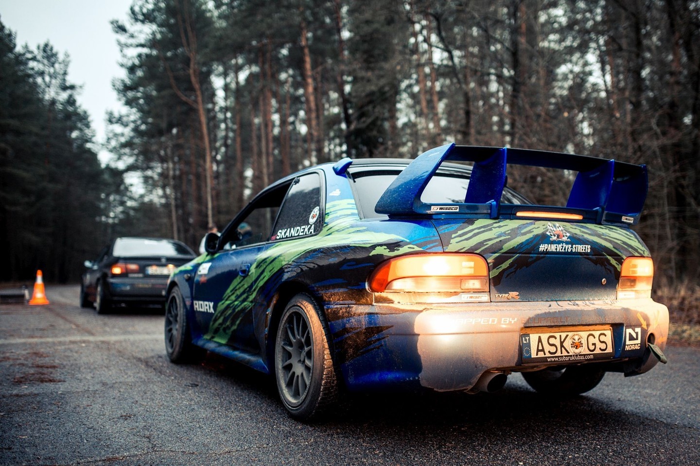 Ketvirtojo „Nemunring Winter Games“ čempionato etapo akimirkos.<br>Luko Misiūno nuotr.