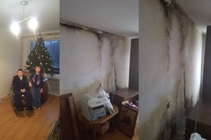 Džiaugsmas neįgaliam vaikui – geri žmonės sutvarkė baisų kambarį