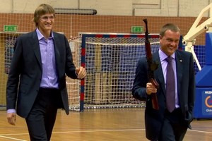 Paviešintas vaizdas, kaip buvo mušamas CSKA klubo prezidentas