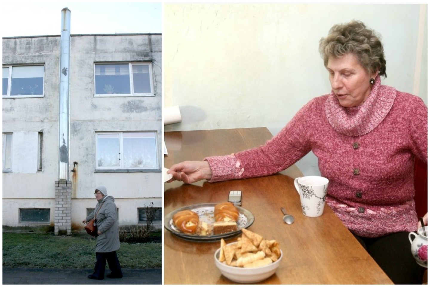 Pušaloto seniūnijos darbininkai padegė ir galutinai sugadino mikoliškietės kaminą.