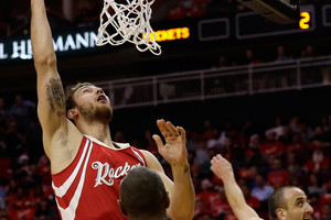 Donatas Motiejūnas ir „Rockets“ Kalėdas sutiko aikštėje