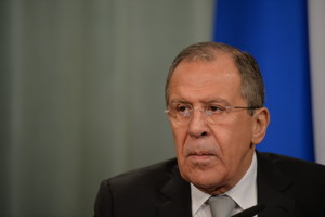 S. Lavrovas: „ES tik apsimeta smerkianti Rusiją dėl Ukrainos“