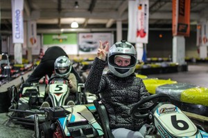 Aukščiausiame kartodrome – sukibimo paieškos