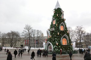 Vilniuje vietoj Kalėdų miestelio – tik nepigus Kalėdų Senelis
