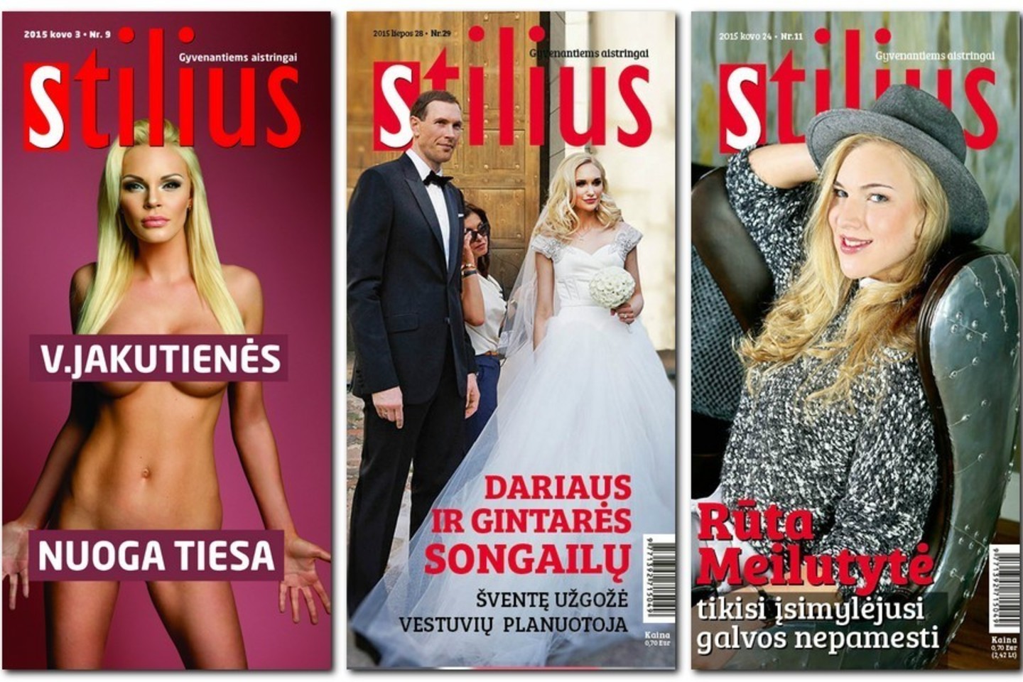 Išrinkite puikiausią žurnalo „Stilius“ viršelį!