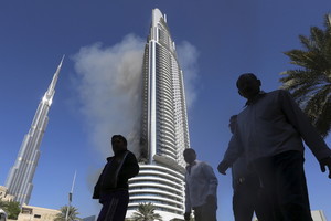 Per gaisrą Dubajuje – stebuklui prilygstantis išsigelbėjimas