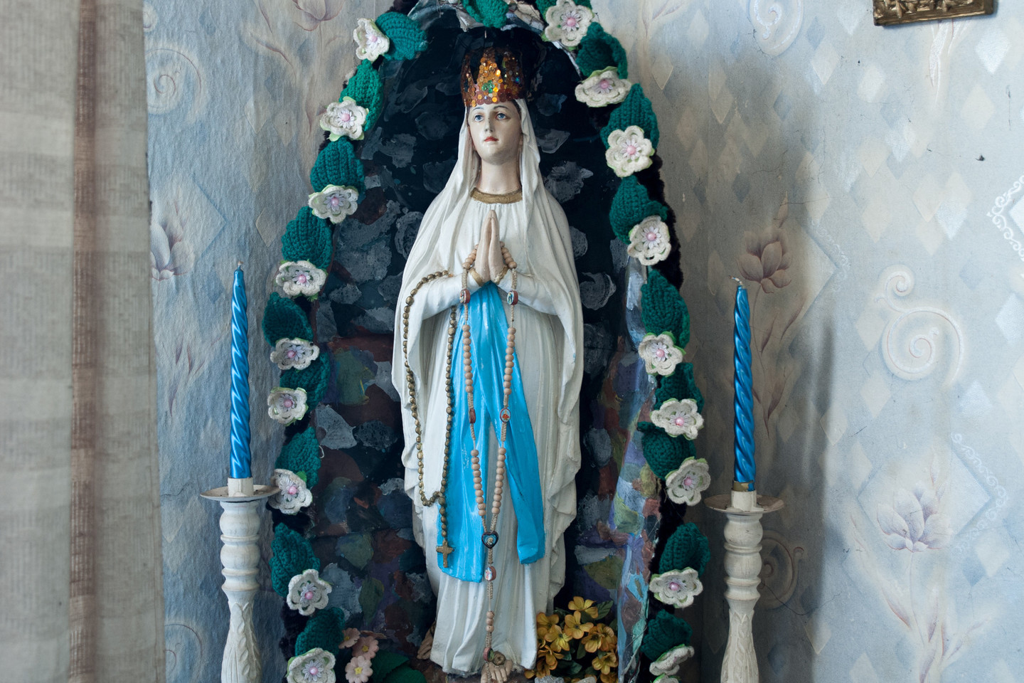 Marijos statula kartu keliavo į Sibirą. Kartu ir grįžo.<br>V.Ščiavinsko nuotr.