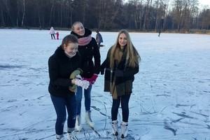 Ant Mumlaukio ežero Klaipėdoje – nemokamos žiemos pramogos