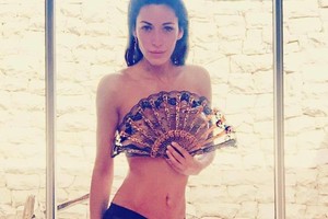 Manekenė Kristina Tučkutė pasidalijo pikantiška nuotrauka